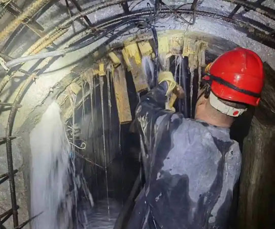 干驿镇大坝堵漏