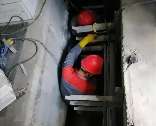 干驿镇电缆沟堵漏